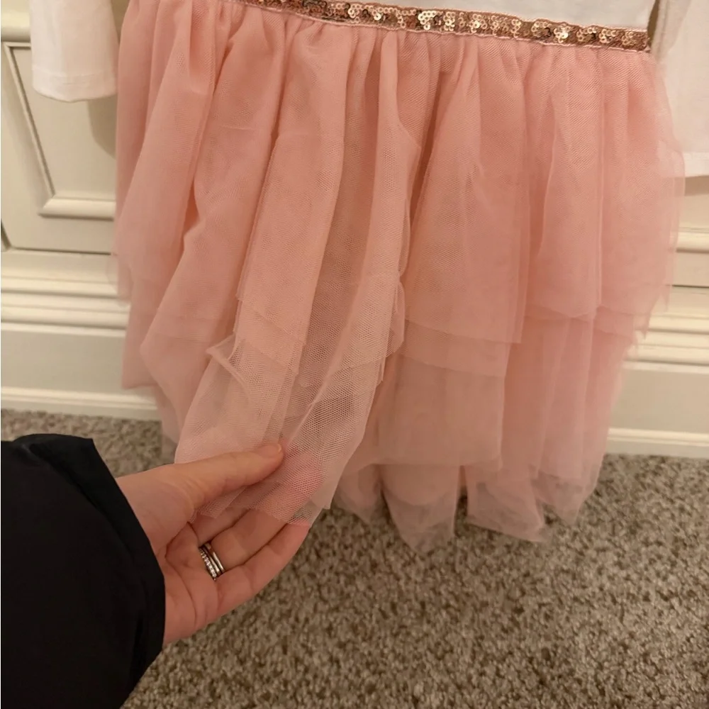 Zunie Bow Tulle Dress size 5